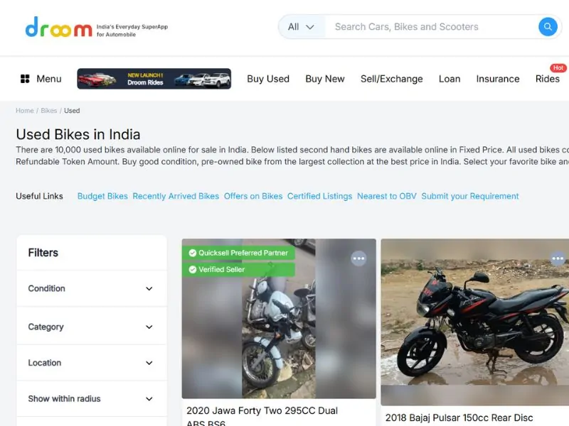 Droom website