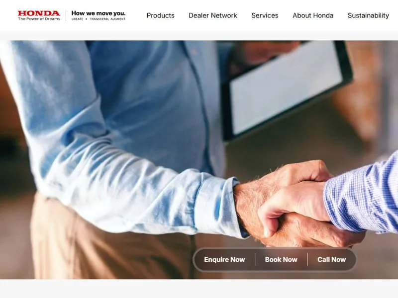 Honda Best Deal website